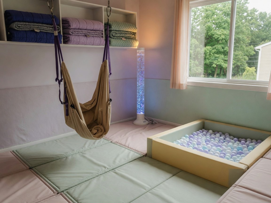 ABA therapy in Old Bridge, NJ: calm sensory room for children with autism
